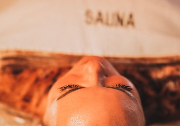 Infrared sauna room at Natural Beauty Studio